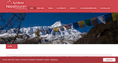 Desktop Screenshot of nepaltour.de